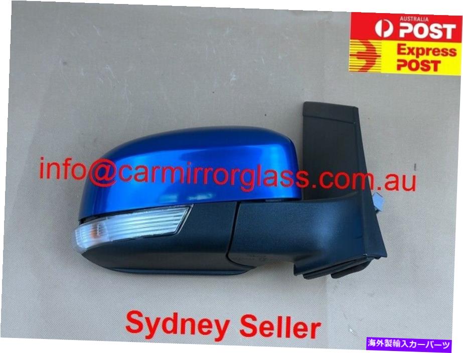 USミラー フォードフォーカス2011-2018 LW LZ右側、青、手動折りたたみのための新しいドアミラー NEW DOOR MIRROR FOR FORD FOCUS 2011-2018 LW LZ Right Side, Blue,Manual Fold【並行輸入品】