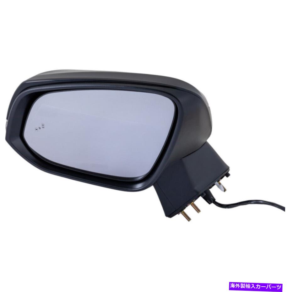 USミラー トヨタRAV4 2019 2020 2021ドアミラードライバーサイドマニュアル折りたたみ1320423用 For Toyota RAV4 2019 2020 2021 Door Mirror Driver Side Manual-Folding TO1320423【並行輸入品】