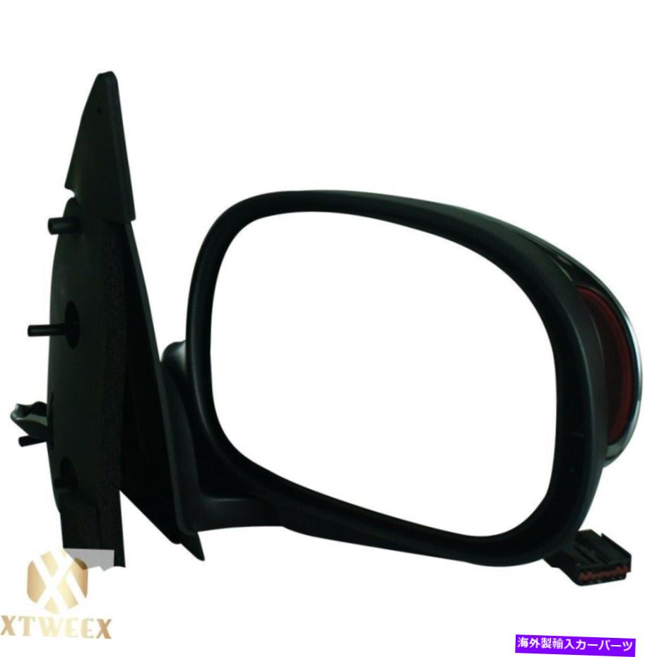 USミラー 98-04 F150 REG/SUPER CABの右助手席のパワー非加熱ミラー Right Passenger Side Power Non Heated Mirror For 98-04 F150 Reg/Super Cab【並行輸入品】