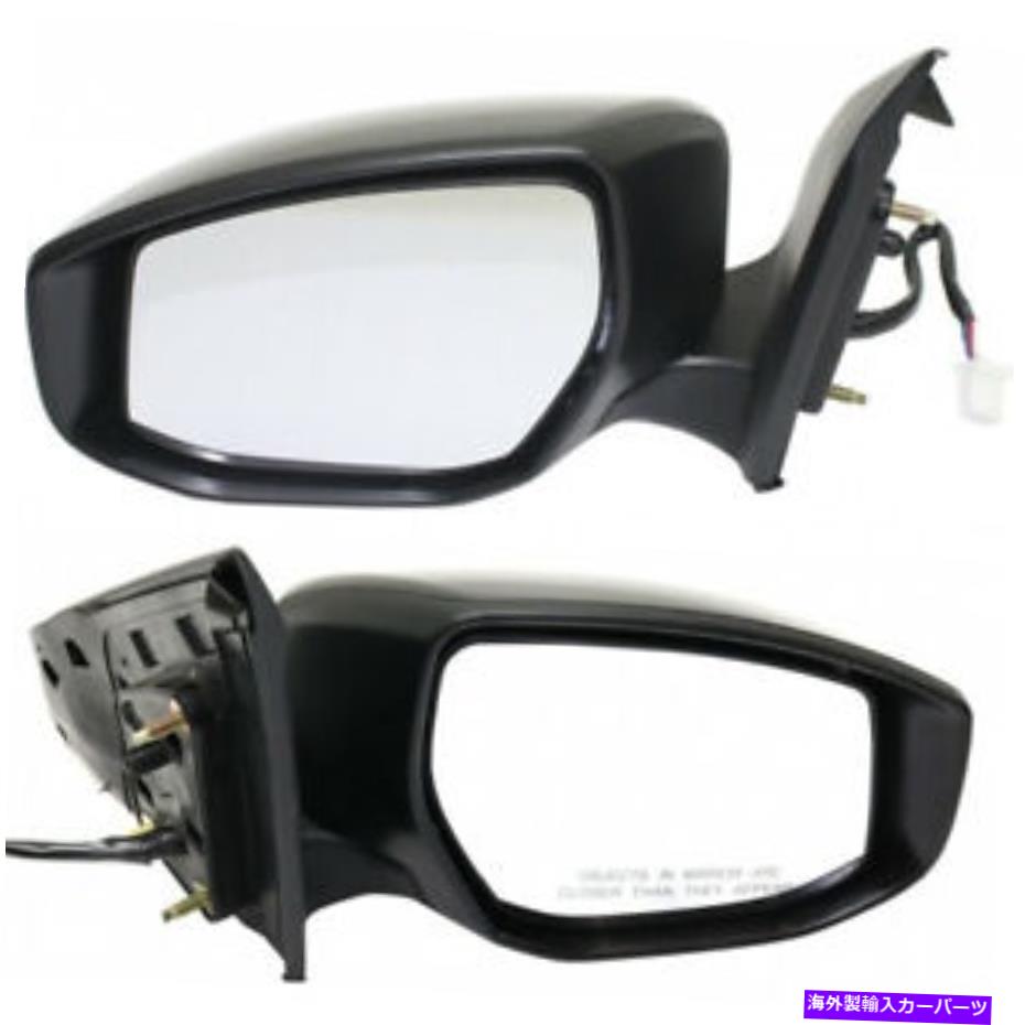 USミラー 日産セントラ2013-2018ドアミラードライバーと助手席側|ペアパワー For Nissan Sentra 2013-2018 Door Mirror Driver and Passenger Side | Pair Power【並行輸入品】