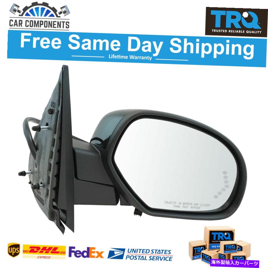 USミラー TRQ New Mirror Power Folding加熱信号水たまり2007-2013 Chevy Gmc TRQ New Mirror Power Folding Heated Signal Puddle Right For 2007-2013 Chevy GMC【並行輸入品】