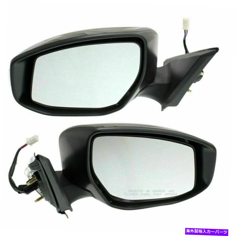 USミラー 新しいフィット2013-18日産アルティマNI1320225 NI1321225 2 LH＆RHパワーミラーのセット New Fits 2013-18 Nissan Altima NI1320225 NI1321225 Set Of 2 LH & RH Power Mirror【並行輸入品】