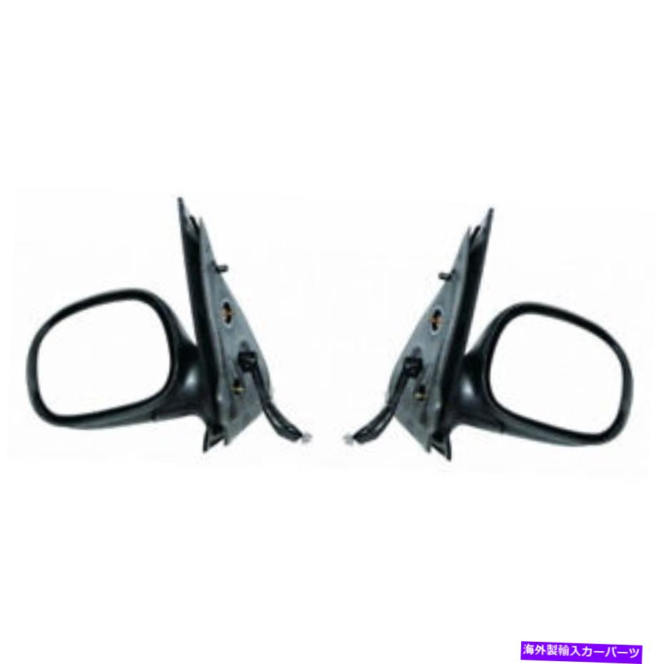 USミラー Ford Expedition 1997ドアミラーRHとLHペアの非加熱ペイントに合わせて一致する For Ford Expedition 1997 Door Mirror RH and LH Pair Non-Heated Paint to Match【並行輸入品】