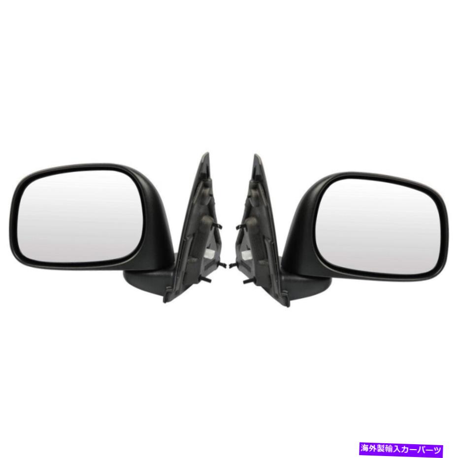 USミラー Dodge Ram 4000 2002-2009ドアミラードライバーと助手席側|ペアマニュアル For Dodge Ram 4000 2002-2009 Door Mirror Driver and Passenger Side | Pair Manual【並行輸入品】
