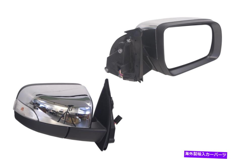 USミラー フォードレンジャーPX 9/11-PR。ドアミラー、クロム、エレクトリック、フラッシャー非自動折りたたみrh FOR FORD RANGER PX 9/11-PR. DOOR MIRROR,CHROME,ELECTRIC,FLASHER NON AUTO FOLD-RH【並行輸入品】