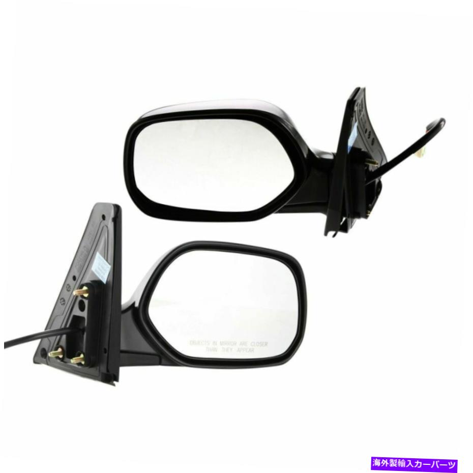 USミラー 2004-2006 SCION XB左と右のリアビューのPowerMirrorセットプライミング Power Mirror Set For 2004-2006 Scion xB Left And Right Rear View Primed【並行輸入品】