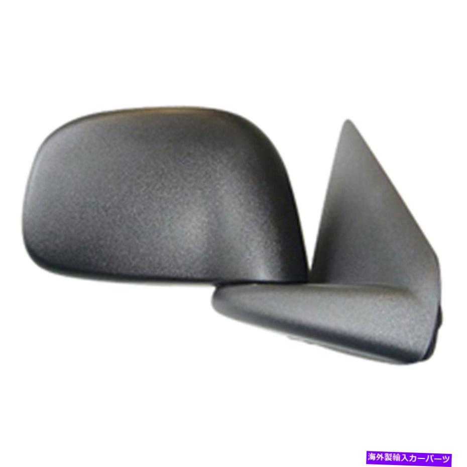 USミラー 交換用テクスチャの乗客サイドマニュアルドアミラー付きドアミラーけん引パッケージ Replacement Textured Passenger Side Manual Door Mirror w/o Towing Package【並行輸入品】