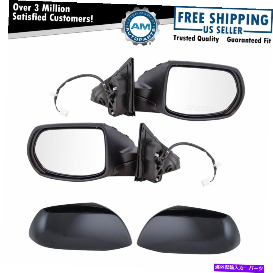 USミラー ミラーパワースムーズブラックペアセット2のホンダHRV新しいセット Mirror Power Smooth Black Pair Set of 2 for Honda HRV New【並行輸入品】