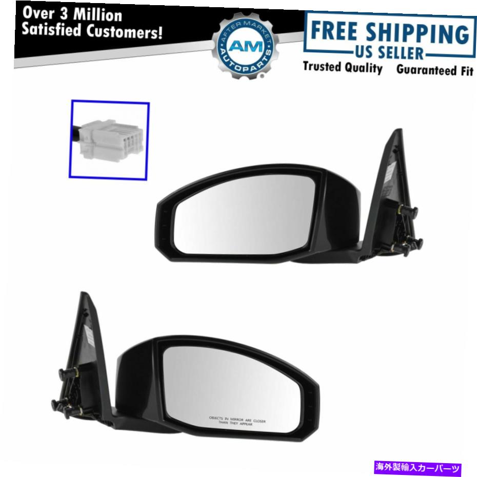 USミラー ミラーパワーLH左ドライバーRH右乗客ペア日産350Z用セット Mirrors Power LH Left Driver RH Right Passenger Pair Set for Nissan 350Z【並行輸入品】