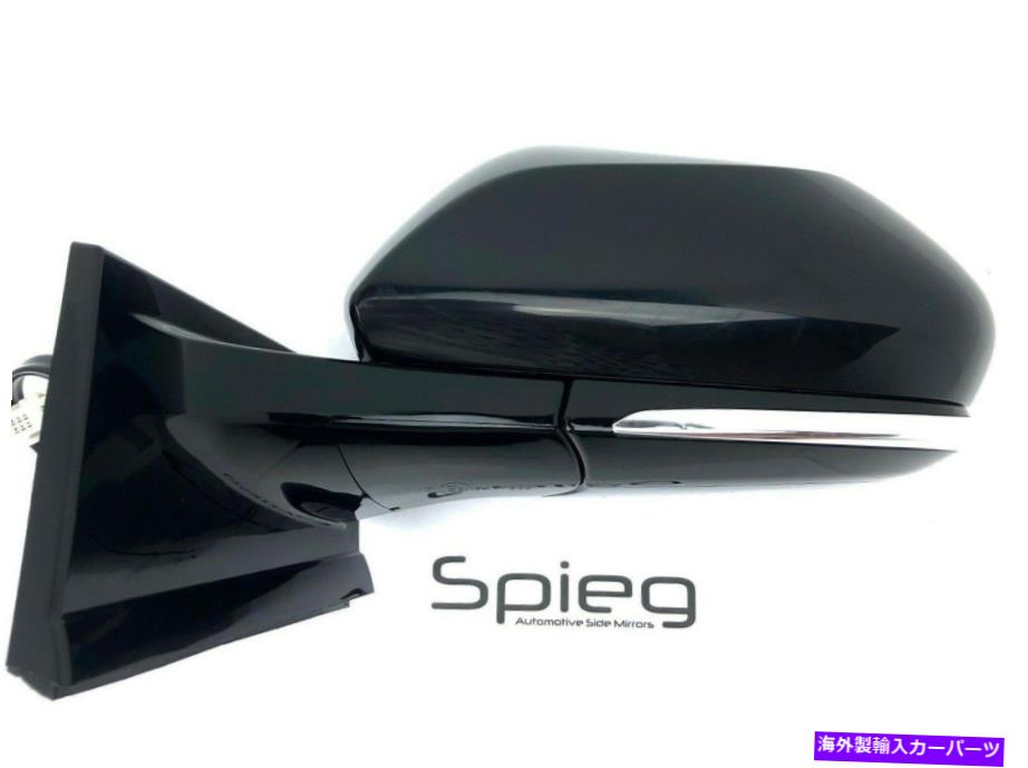 USミラー 2016-2020のサイドミラートヨタプリウスのパワーヒードライバーは黒を残しています1320355 Side Mirror for 2016-2020 Toyota PRIUS Power Heated Driver Left Black TO1320355【並行輸入品】