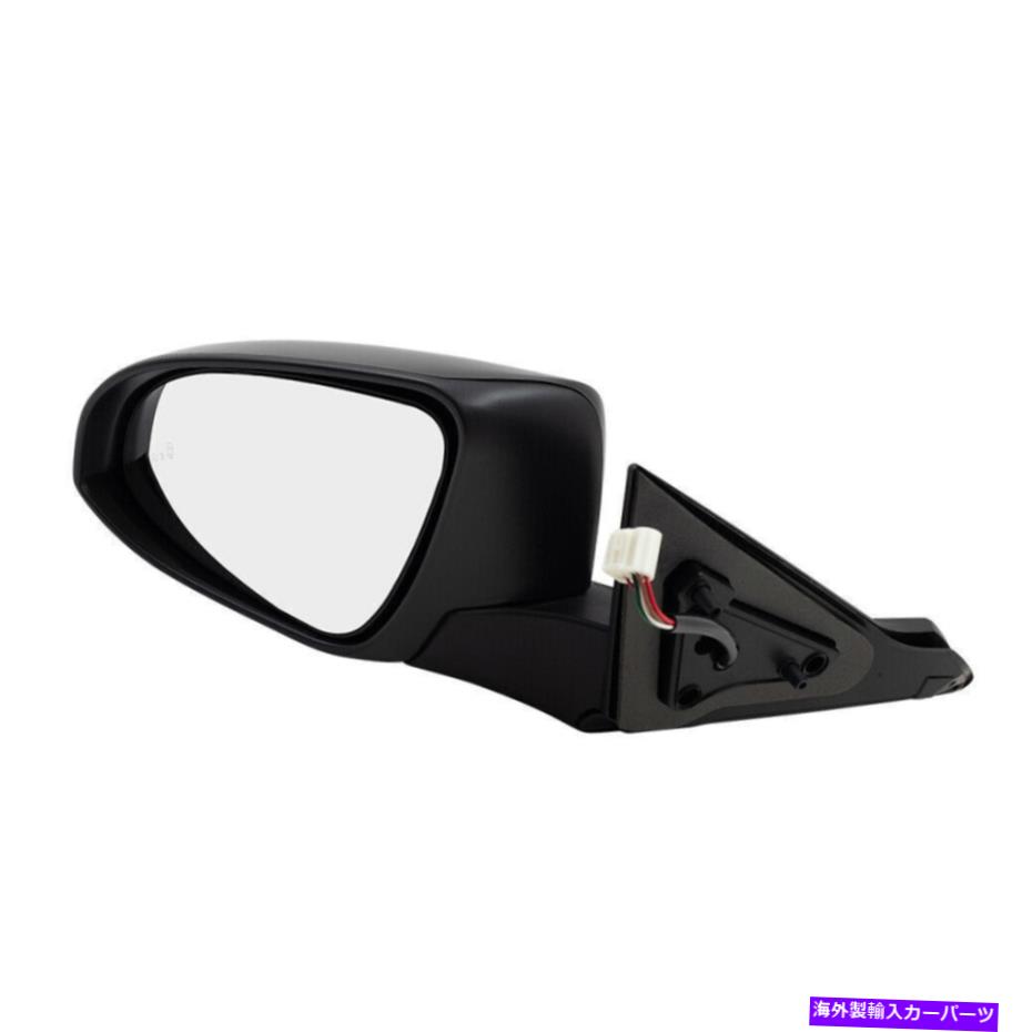 USミラー ドライバーパワーサイドビューミラー16-17トヨタカムリのヘア付き死角検出 Driver Power Side View Mirror Heated Blind Spot Detection for 16-17 Toyota Camry【並行輸入品】