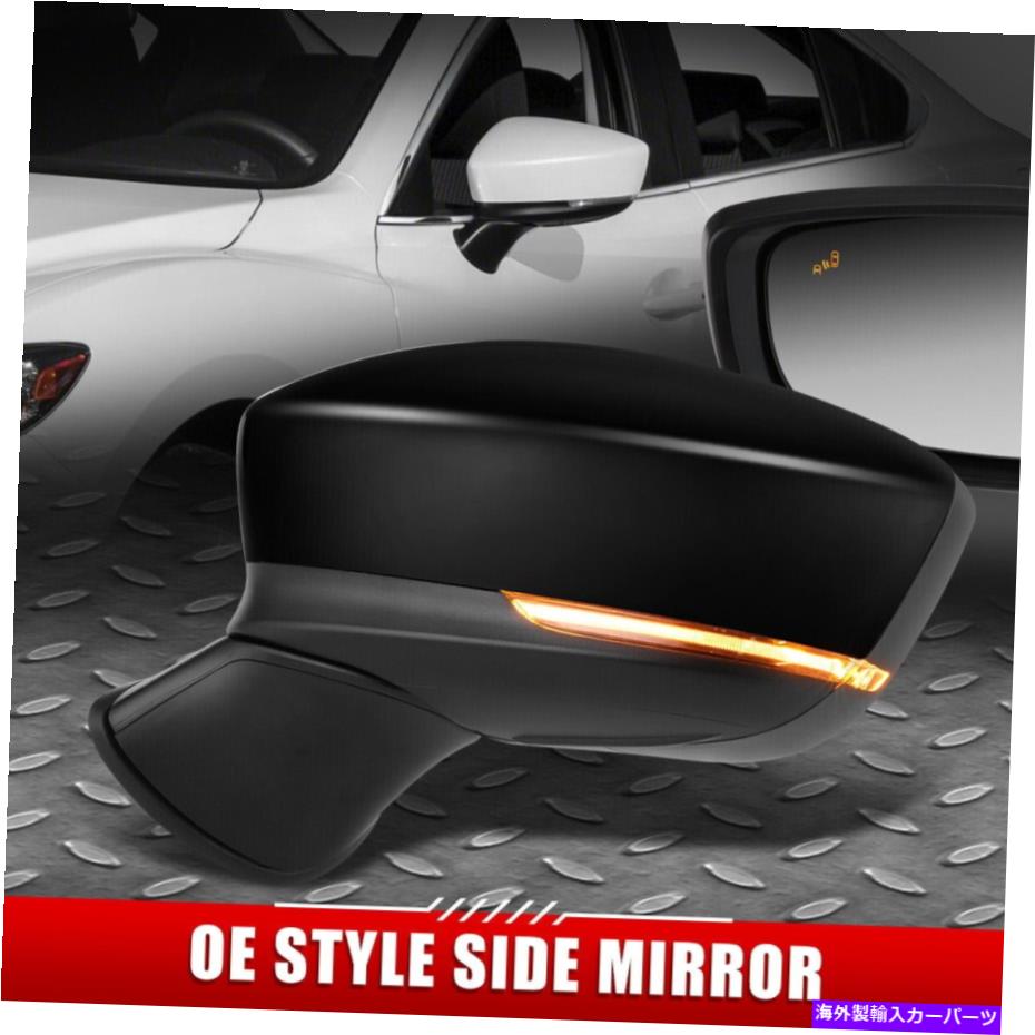 USミラー 17-20マツダ6 OEスタイル搭載+加熱+ターン信号+BSD左側のドアミラー FOR 17-20 MAZDA 6 OE STYLE POWERED+HEATED+TURN SIGNAL+BSD LEFT SIDE DOOR MIRROR【並行輸入品】