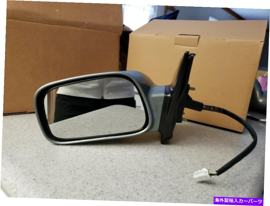 USミラー 新しいミネラルグリーンドライバーサイド左ドアミラーフィット2003-2008カローラTO1320179 NEW MINERAL GREEN Drivers Side Left Door Mirror Fits 2003-2008 Corolla TO1320179【並行輸入品】