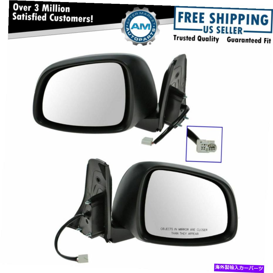 USミラー 07-13スズキSX4 SX-4のLH＆RHペアセットに合わせてパワー加熱塗料をミラー Mirrors Power Heated Paint to Match LH & RH Pair Set for 07-13 Suzuki SX4 SX-4【並行輸入品】