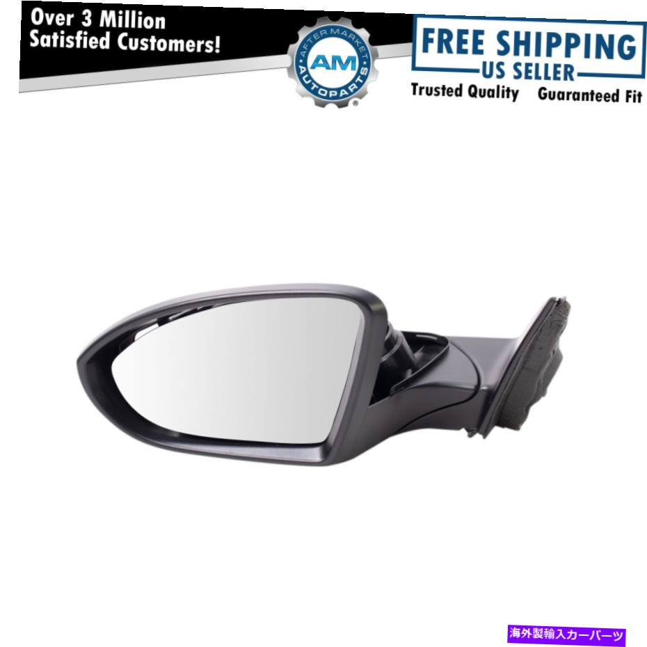 USミラー VWジェッタに左に左に一致するサイドミラー加熱塗料 Side Mirror Heated Paint to Match LH Left for VW Jetta【並行輸入品】