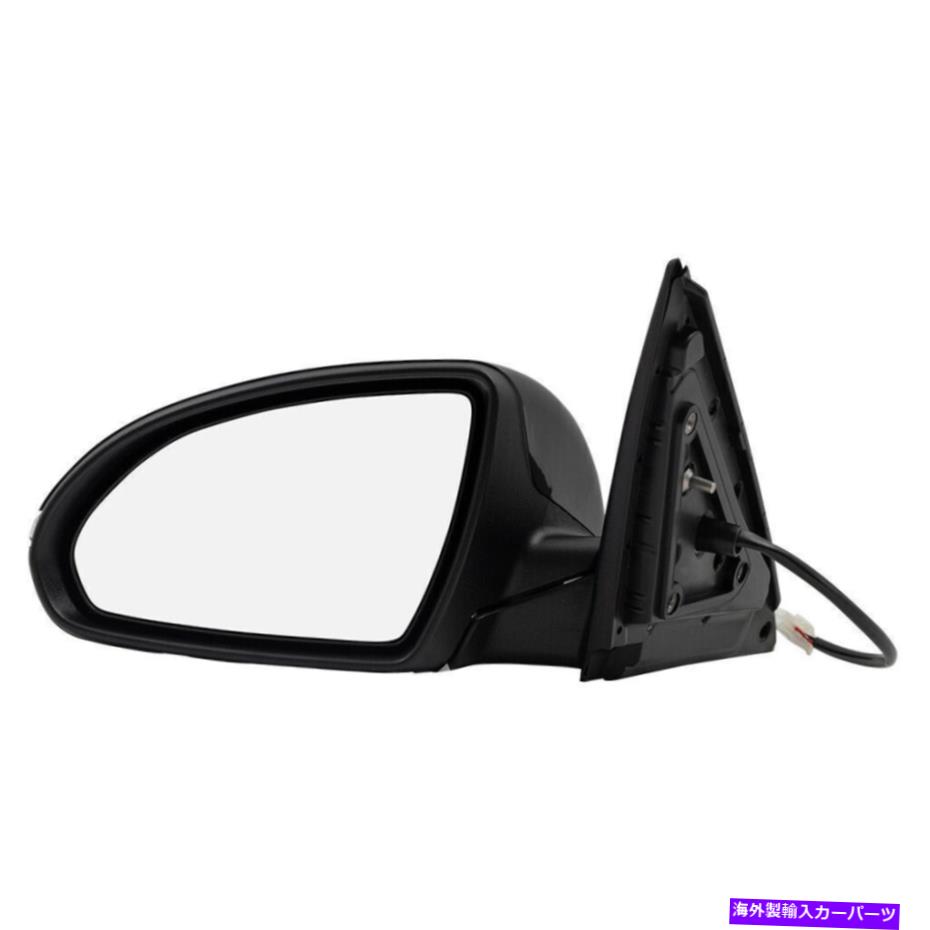 USミラー 2016-2018のドライバーパワーサイドビューミラーシグナルKia optimaは87610 D5000に適合します Drivers Power Side View Mirror Signal for 2016-2018 Kia Optima fits 87610 D5000【並行輸入品】