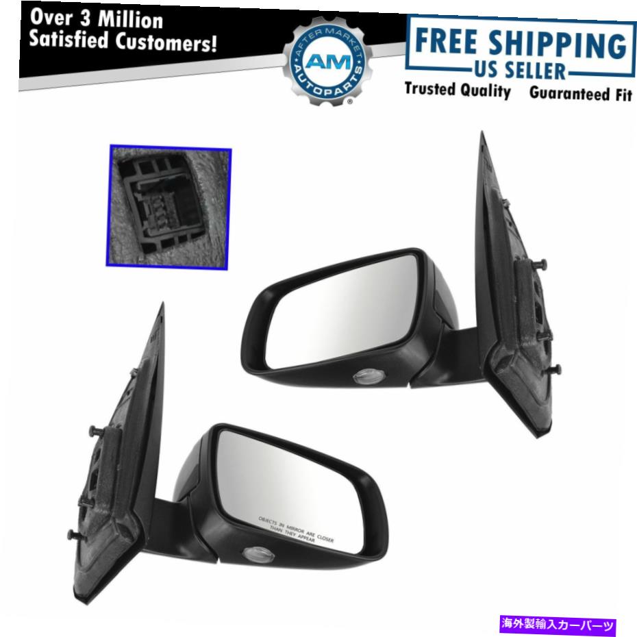 USミラー 05-07フォードフリースタイル用のミラーパワー加熱パドルライトドライバーの乗客ペア Mirror Power Heated Puddle Light Driver Passenger Pair for 05-07 Ford Freestyle【並行輸入品】