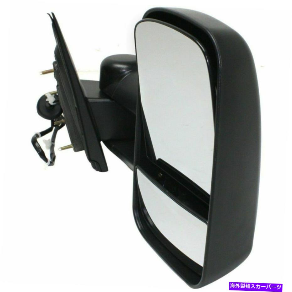 USミラー シボレー/GMCトラックの新しい右側ブラックパワートレーラートウミラー2014-2017 New Right Side Black Power Trailer Tow Mirror for Chevrolet/GMC Trucks 2014-2017【並行輸入品】