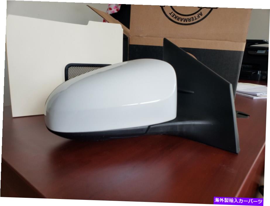 USミラー 新しいブリザードホワイト右旅客ミラーは2014-19トヨタカローラパワーヒートに適合します NEW BLIZZARD WHITE Right Passenger Mirror Fits 2014-19 Toyota Corolla Power Heat【並行輸入品】