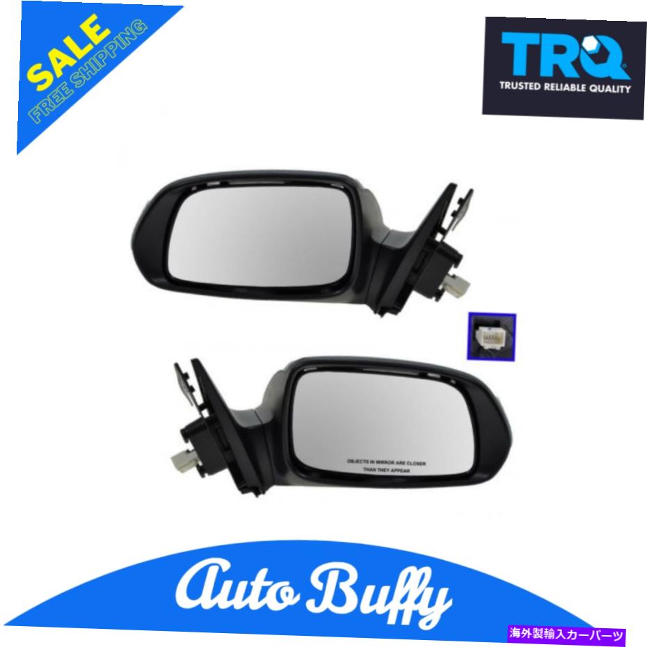 USミラー TRQパワーサイドビューミラーw/ターン信号ペアセット新しいフィット05-10サイオンTC TRQ Power Side View Mirrors w/ Turn Signal Pair Set NEW Fits 05-10 Scion tC【並行輸入品】