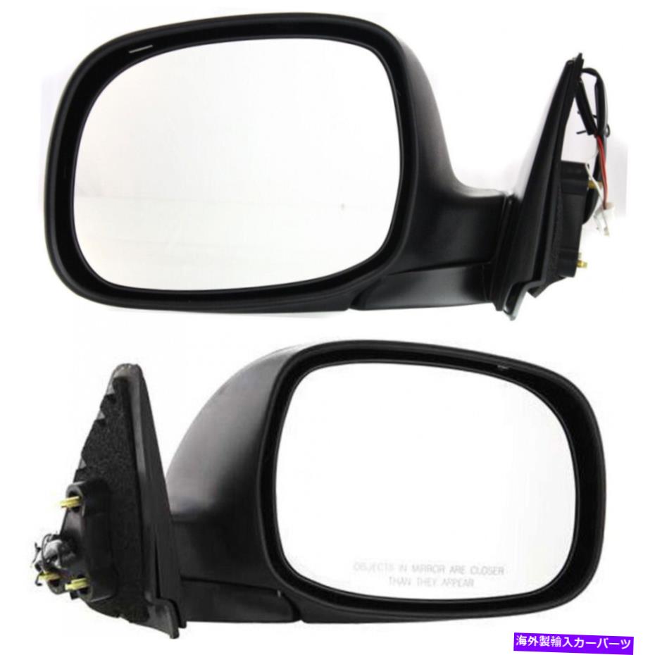 USミラー トヨタ・ツンドラ2000-2004ドアミラードライバーと乗客サイドペア - パワー For Toyota Tundra 2000-2004 Door Mirror Driver & Passenger Side Pair - Power【並行輸入品】