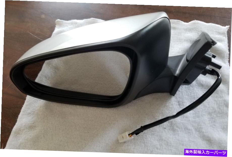 USミラー 新しいシルバーミラーフィット2012-2014トヨタカムリ左ドライバーサイドドアパワー加熱 New Silver MIRROR Fits 2012-2014 Toyota Camry Left Driver Side Door Power Heated【並行輸入品】