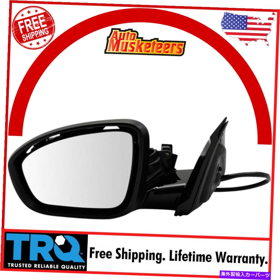 USミラー TRQサイドミラー加熱されたターンシグナルペイントAltimaのブラックベースLHと一致する TRQ Side Mirror Heated Turn Signal Paint to Match w/ Black Base LH for Altima【並行輸入品】 43,098円