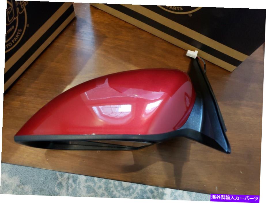 USミラー 新しいスカーレットレッドミラーに適合2017-2018日産アルティマドライバー左ドアパワー NEW SCARLET RED Mirror fits 2017-2018 Nissan Altima Driver Left Door-Power【並行輸入品】