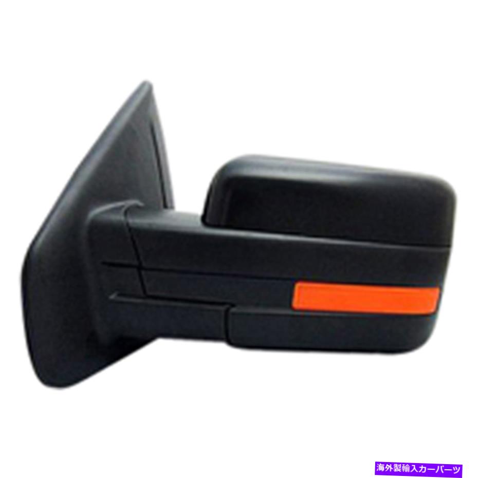 USミラー テクスチャドライバーサイドミラーパワーマニュアル折り畳み加熱w/信号128-1750 Textured Driver Side Mirror Power Manual Folding Heated w/Signal 128-1750【並行輸入品】