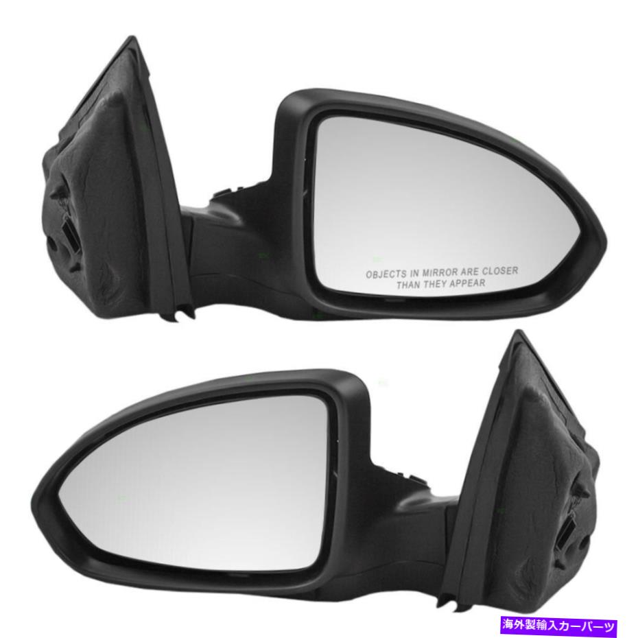USミラー ペアセットパワーサイドビューミラー11-15シボレークルーズ16クルーズリミテッド Pair Set Power Side View Mirrors Heated for 11-15 Chevy Cruze 16 Cruze Limited【並行輸入品】