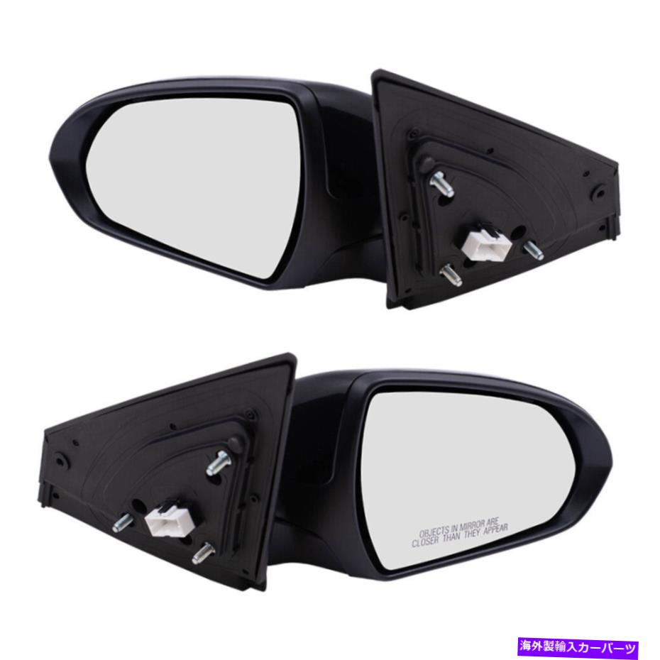 USミラー ペアセットパワーサイドミラー2017-2020ヒュンダイエラントラ韓国のブラインドスポットガラス Pair Set Power Side Mirrors Blind Spot Glass for 2017-2020 Hyundai Elantra Korea【並行輸入品】