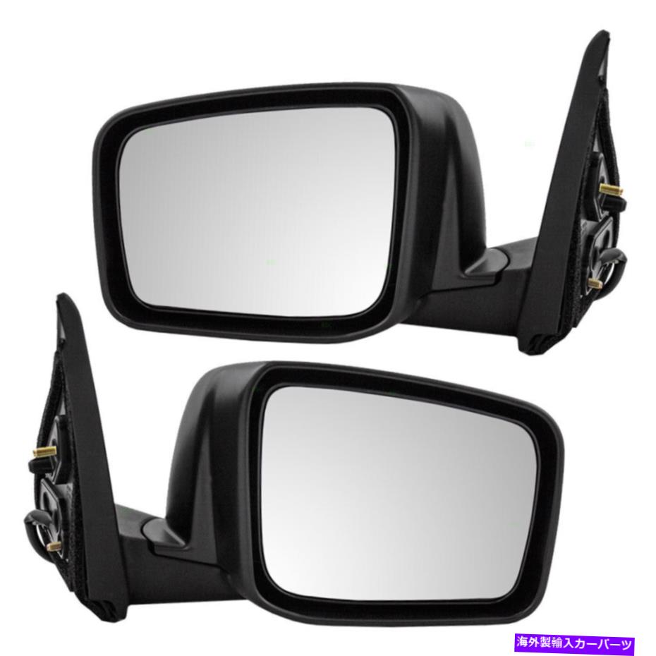 USミラー 08-13のために加熱された新しいペアパワーサイドビューミラー＆14-15選択 New Pair Power Side View Mirror Heated for 08-13 Nissan Rogue & 14-15 Select【並行輸入品】