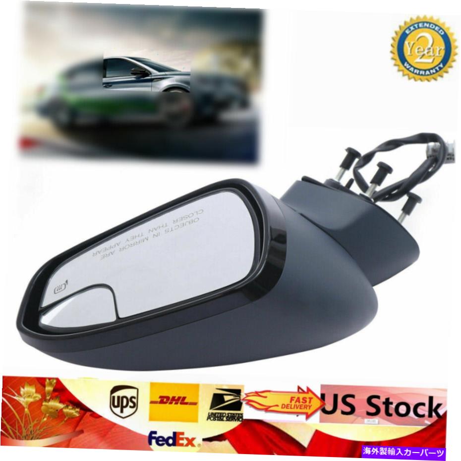 USミラー パワーミラーマニュアルフォールド塗装可能13-16フォードフュージョン右助手席側RH Power Mirror Manual Fold Paintable For 13-16 Ford Fusion Right Passenger Side RH【並行輸入品】