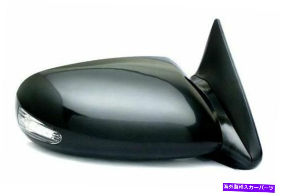 USミラー IPCW CMRL-97DKブラックスポーツスタイルマニュアルサイドミラーLEDターンシグナル付き IPCW CMRL-97DK Black Sportage Style Manual Side Mirrors with LED Turn Signal【並行輸入品】