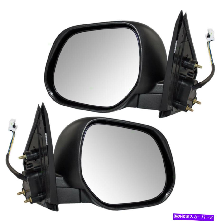 USミラー 新しいペアセットパワーサイドミラー加熱10-11三菱アウトランダー＆11-17スポーツ New Pair Set Power Side Mirror Heated 10-11 Mitsubishi Outlander & 11-17 Sport【並行輸入品】