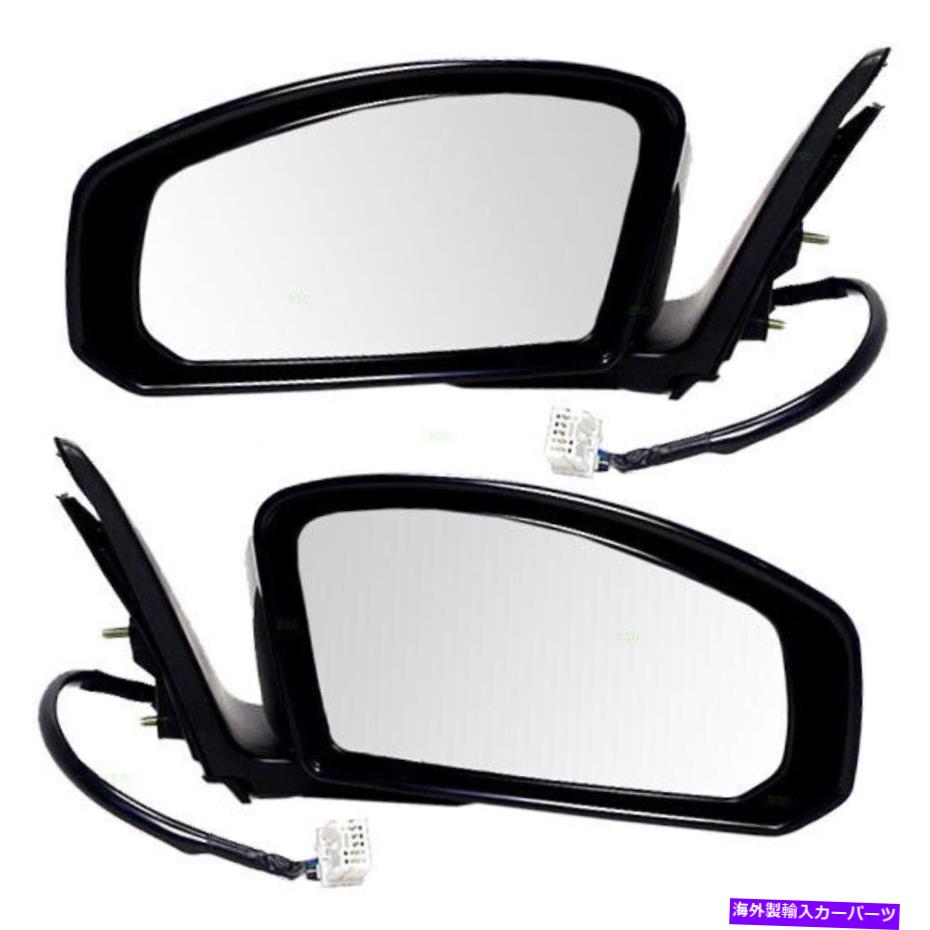 USミラー 03-07 G35クーペK6302am865 K6301AM865で加熱されたサイドパワーミラーのセット Set of Side Power Mirrors Heated for 03-07 G35 Coupe K6302AM865 K6301AM865【並行輸入品】
