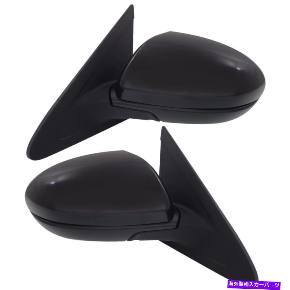 USミラー 2010-2013マツダ3の新しいドライバーと助手席のパワーミラーセット New Driver & Passenger Side Power Mirror Set For 2010-2013 Mazda 3【並行輸入品】