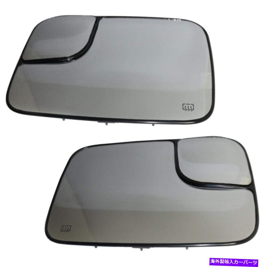 USミラー Dodge Ram 2500/3500 2003 2004ミラーグラスドライバーと助手席側|ペア For Dodge Ram 2500/3500 2003 2004 Mirror Glass Driver and Passenger Side | Pair【並行輸入品】