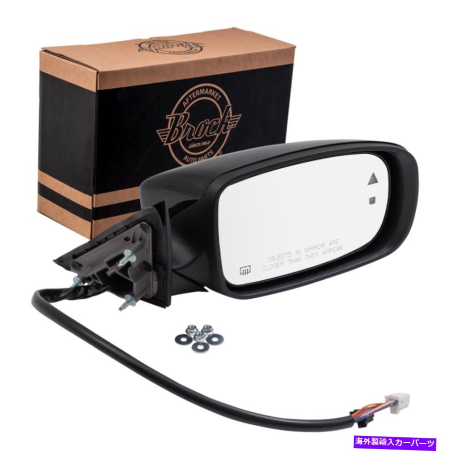 USミラー 11-19ダッジ充電器加熱メモリ死角の乗客のパワーサイドミラー Passengers Power Side Mirror for 11-19 Dodge Charger Heated Memory Blind Spot【並行輸入品】