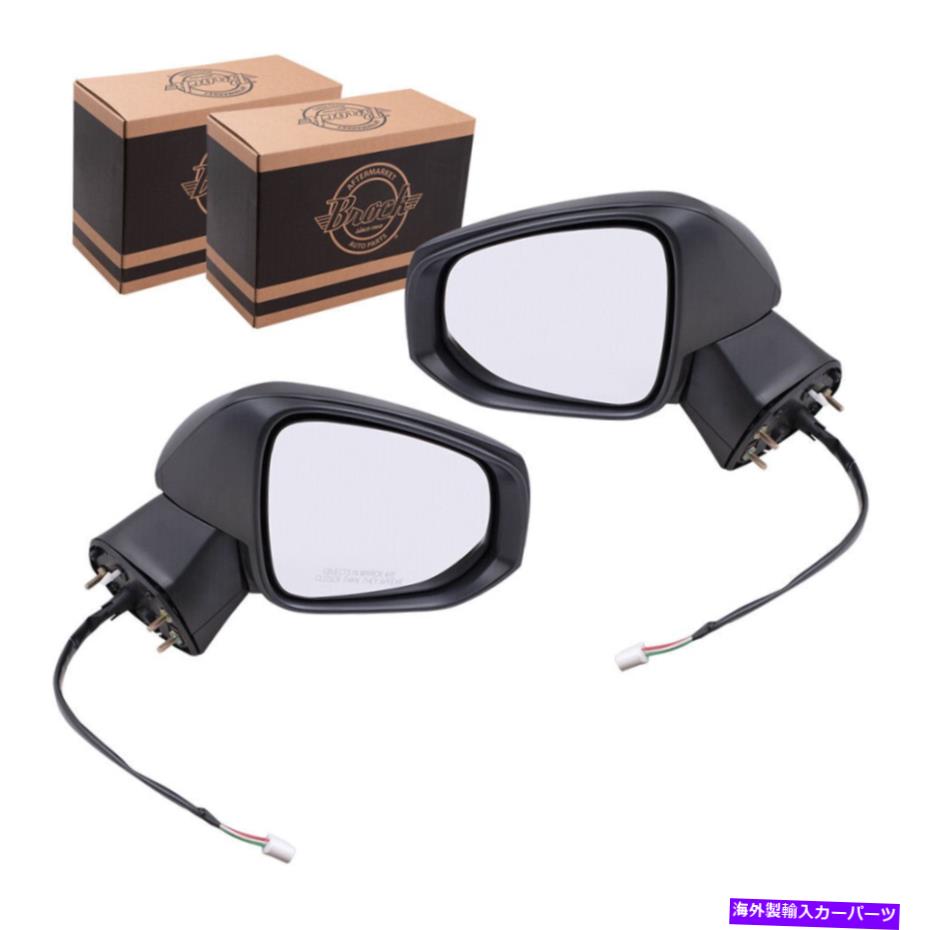 USミラー 2019年に設定されたパワードアサイドミラー2020トヨタRAV4 RAV4ハイブリッドペアテクスチャ Power Door Side Mirrors Set for 2019 2020 Toyota RAV4 RAV4 Hybrid Pair Textured【並行輸入品】