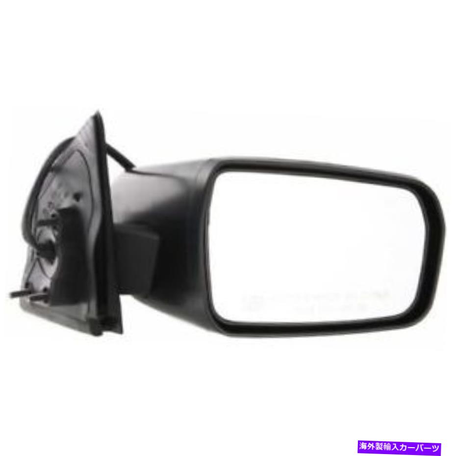 USミラー ギャラント04-12の場合、助手席サイドミラー、テクスチャブラック For Galant 04-12, Passenger Side Mirror, Textured Black【並行輸入品】