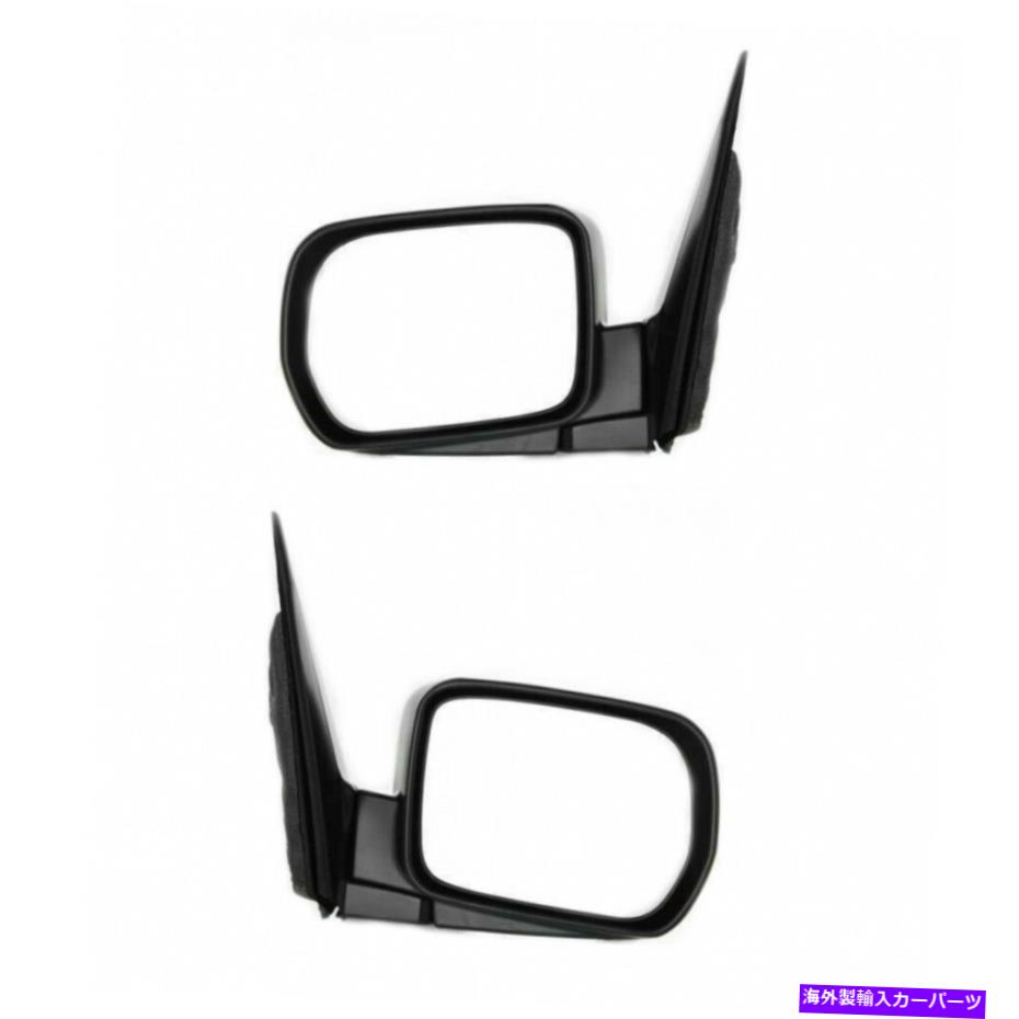 USミラー ホンダパイロット2004-2006ドアミラードライバーと乗客側のペア外側 For Honda Pilot 2004-2006 Door Mirror Driver and Passenger Side Pair Outer【並行輸入品】