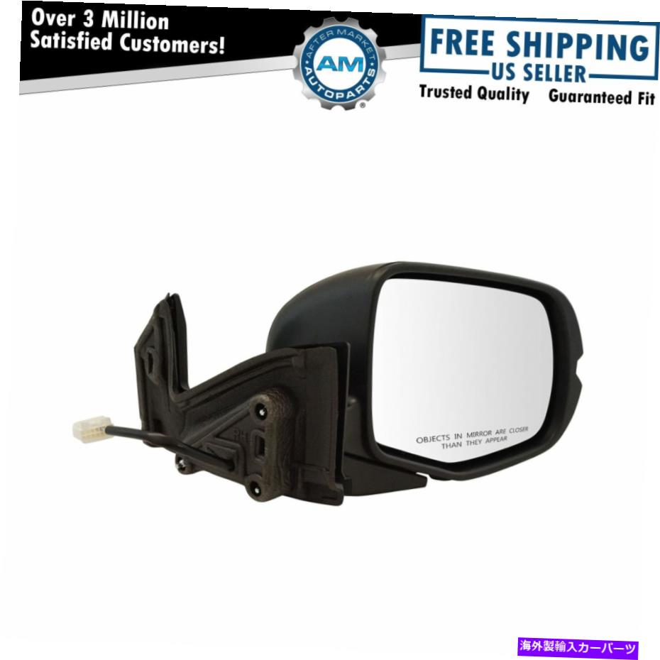 USミラー ミラーパワーテクスチャブラック乗客側の右RHONDAパイロットNEW Mirror Power Textured Black Passenger Side Right RH for Honda Pilot New【並行輸入品】