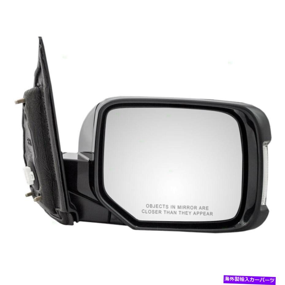 USミラー 09-15ホンダパイロットの新しい乗客のパワーサイドビューミラー加熱メモリ信号 New Passengers Power Side View Mirror Heated Memory Signal for 09-15 Honda Pilot【並行輸入品】