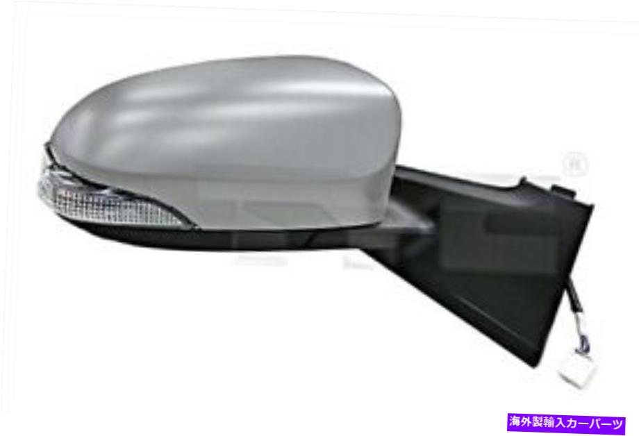 USミラー TYCサイドミラー凸加熱プライミング左ぴったりトヨタヴィットヤリス/ヴィート2010- TYC Side Mirror Convex Heated Primed LEFT Fits TOYOTA Vitz Yaris/Vitz 2010-【並行輸入品】