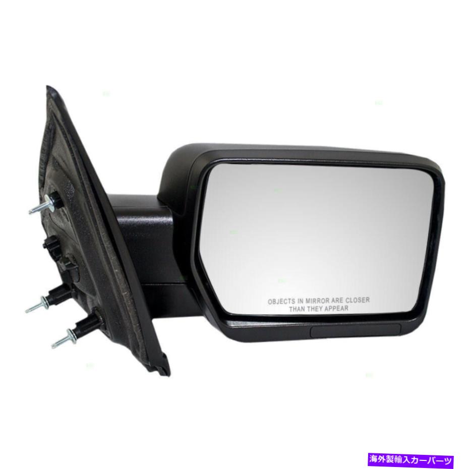 USミラー 乗客のパワーサイドビューミラーペデスタルタイプ09-14フォードF150ピックアップトラック Passengers Power Side View Mirror Pedestal Type for 09-14 Ford F150 Pickup Truck【並行輸入品】