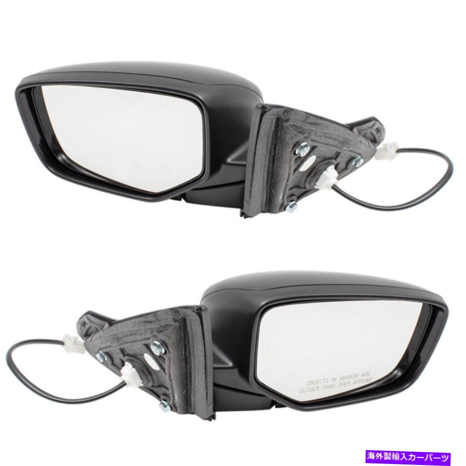 USミラー ペアセットパワーサイドビューミラー13-17ホンダアコードセダンHO1320272 HO1321272 Pair Set Power Side View Mirror for 13-17 Honda Accord Sedan HO1320272 HO1321272【並行輸入品】