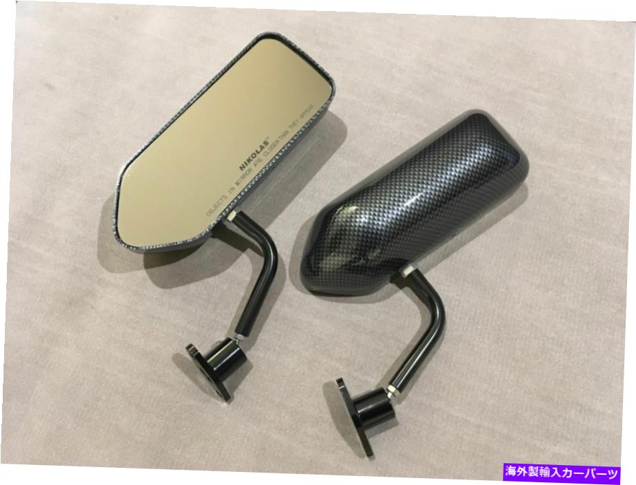 USミラー F1グロスカーボンファイバールックレーシングサイドミラーボールジョイントブラケットアルミニウム合金 F1 Gloss CARBON FIBER LOOK Racing Side Mirror Ball Joint Bracket Aluminum Alloy【並行輸入品】 42,108円