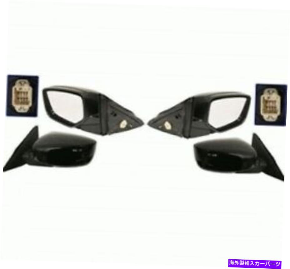 USミラー ペアサイドミラーHonda Accord 2008-11セダン Pair Side Mirrors Honda Accord 2008-11 Sedan【並行輸入品】