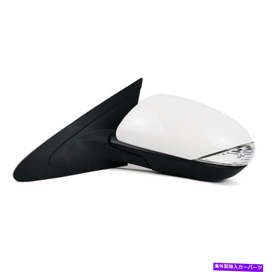 USミラー サイドミラードライバーは10-13マツダ3パワーガラス /信号ランプホワイト7ワイヤー Side Mirror Driver Left for 10-13 MAZDA 3 Power Glass /Signal Lamp White 7 Wire【並行輸入品】